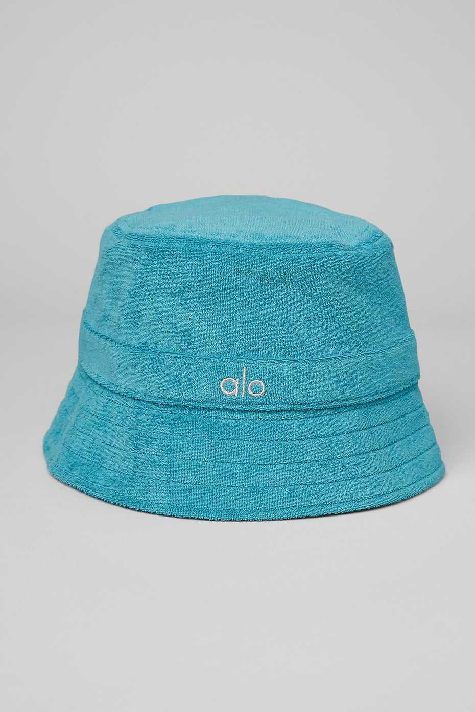 Chapeaux Alo Yoga Terry Beachside Bucket BlueSplash Femme | KZL-91692255