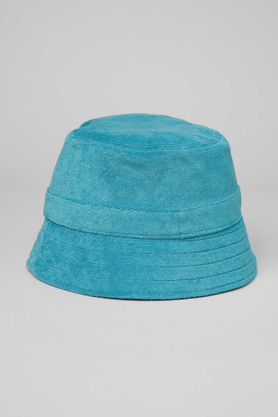 Chapeaux Alo Yoga Terry Beachside Bucket BlueSplash Femme | KZL-91692255