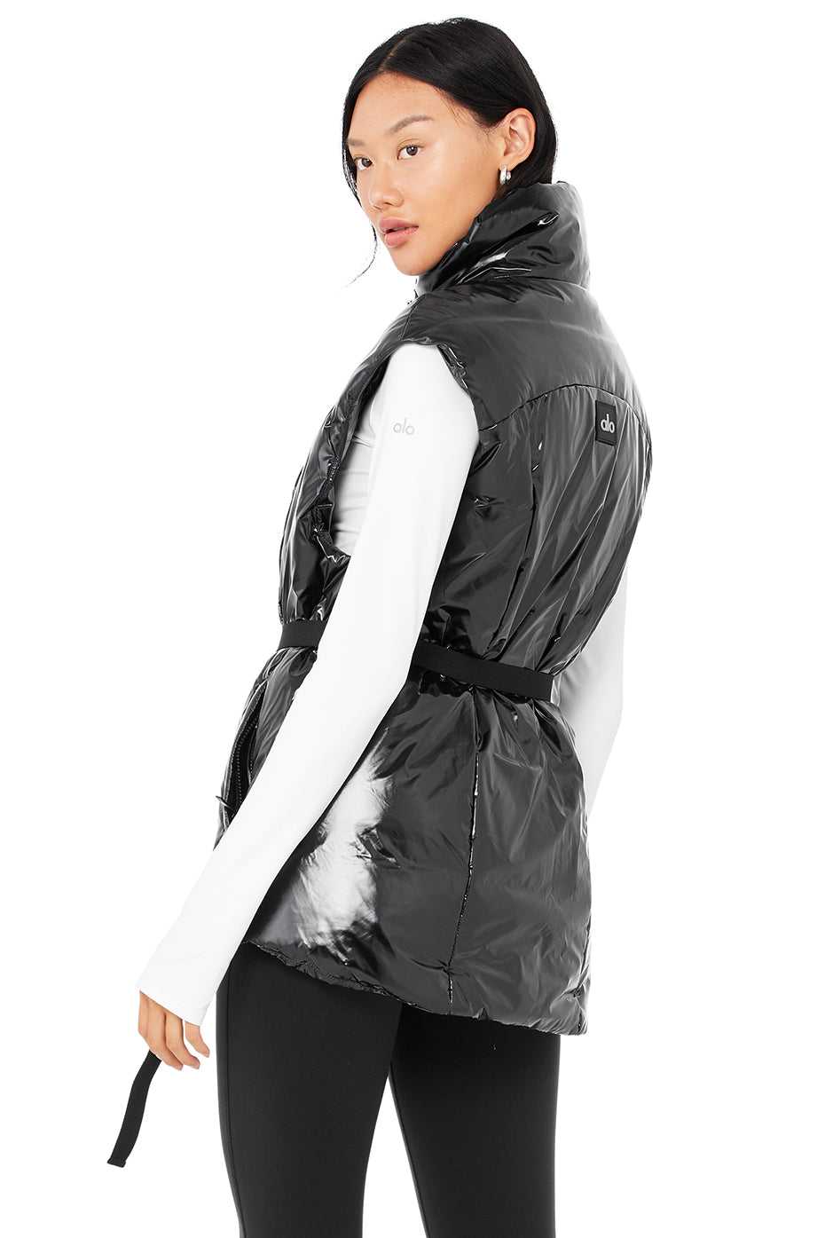 Gilet Alo Yoga Stunner Puffer Noir Femme | IWL-83766136