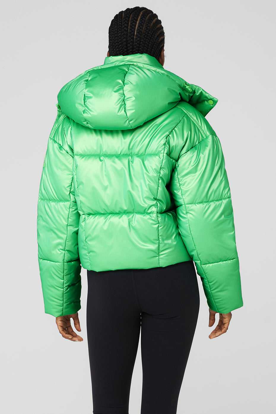 Manteaux Alo Yoga Pearlized Pristine Puffer Vert Femme | SHD-28572669