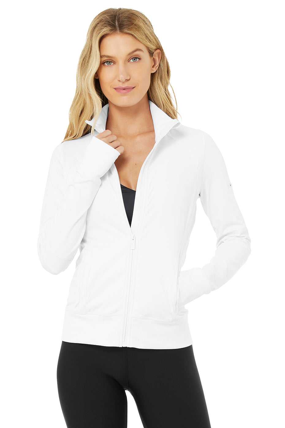 Vestes Alo Yoga Contour Blanche Femme | XAT-66232811