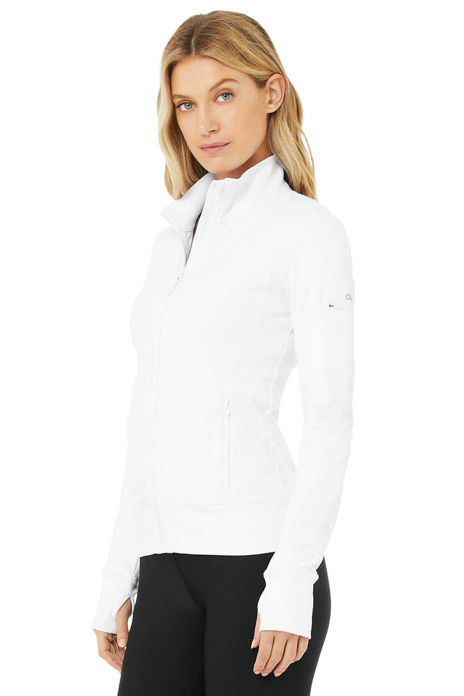 Vestes Alo Yoga Contour Blanche Femme | XAT-66232811