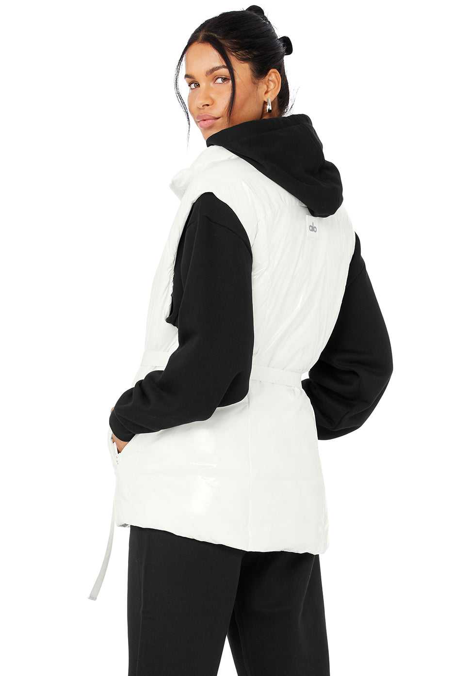 Gilet Alo Yoga Stunner Puffer Blanche Femme | VEW-63792708